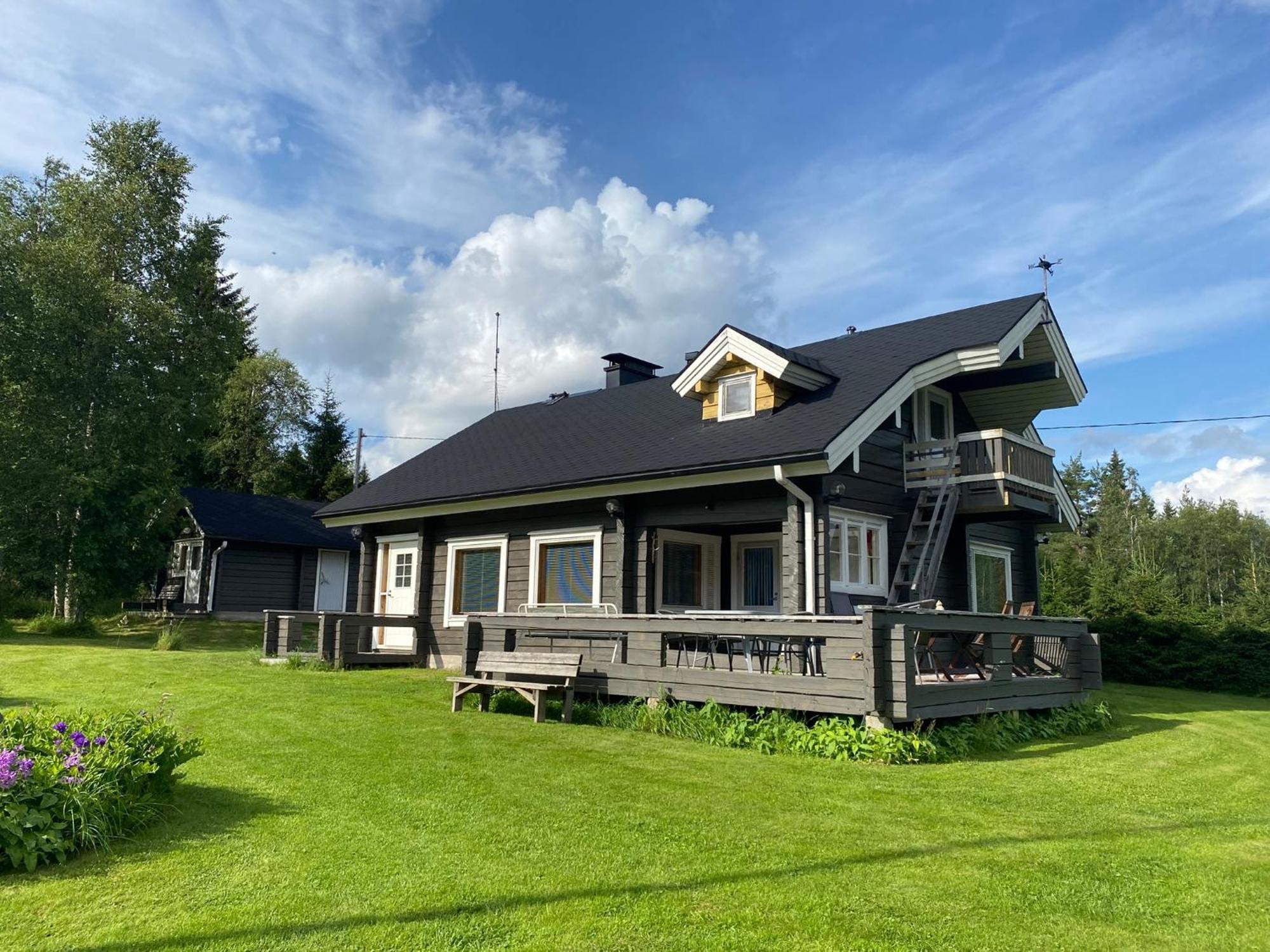 Loma-Laattaja Villa Hyrynsalmi Bagian luar foto